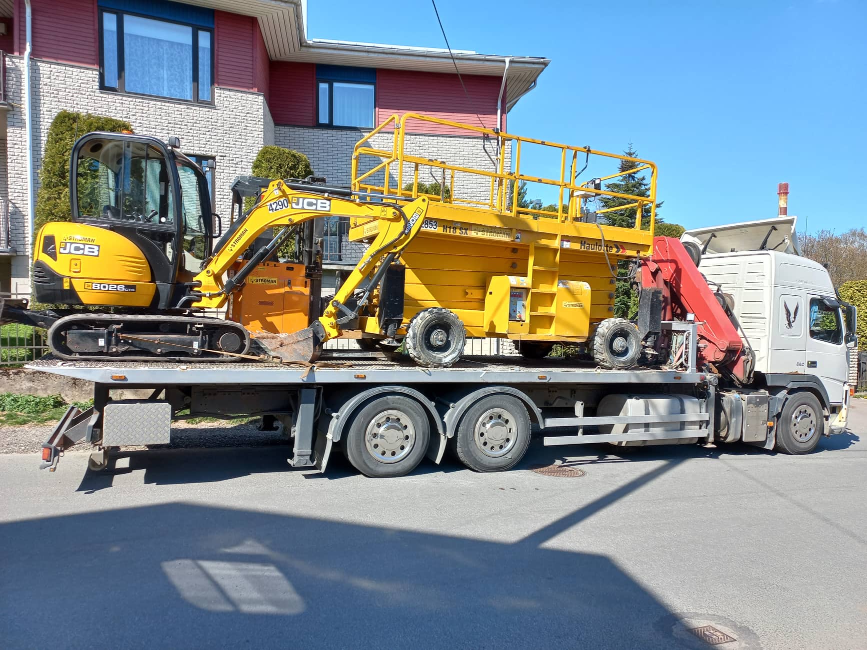 Ehitustehnika transport Tartus - Beckeri Puksiirid